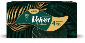 VELVET Excellence chusteczki uniwersalne 4W 90 szt.