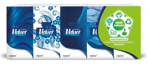VELVET Original chusteczki higieniczne 4W 10 szt.