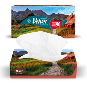 VELVET Nature chusteczki uniwersalne 3W 90 szt.