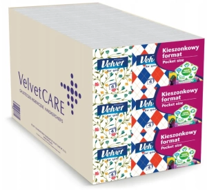 Zestaw Velvet Minis chusteczki higieniczne 4W 30 x 6 szt.