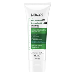 VICHY DERCOS Szampon przeciwłupieżowy do włosów tłustych 95 ml