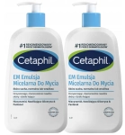 ZESTAW Cetaphil EM Emulsja micelarna do mycia 2 x 1 L