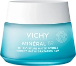 Vichy Mineral 89 48H Matowy sorbet krem odświeżająco nawilżający 50 ml