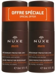 Nuxe Men 24-godzinna ochrona dezodorant w kulce 2 x 50 ml