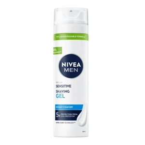 Nivea Men Sensitive łagodzący żel do golenia dla mężczyzn 200 ml