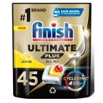 FINISH Kapsułki do zmywarki Ultimate Plus lemon 45 szt.
