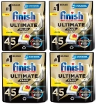 Zestaw FINISH Kapsułki do zmywarki Ultimate Plus lemon 4 x 45 szt.