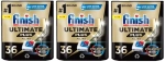 Zestaw FINISH Kapsułki do zmywarki Ultimate Plus 3 x 36 szt.