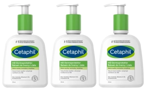 Zestaw Cetaphil MD Dermoprotektor balsam do twarzy i ciała  3 x 236 ml