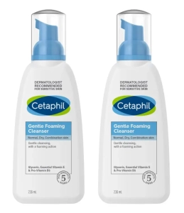 Zestaw Cetaphil lekka pianka do mycia twarzy 2 x 236 ml