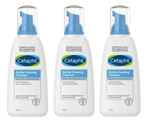 Zestaw Cetaphil lekka pianka do mycia twarzy 3 x 236 ml