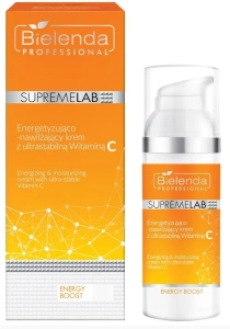 Bielenda Supremelab ENERGY BOOST energetyzująco-nawilżający krem z ultrastabilną witaminą C 50 ml