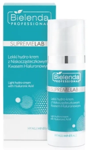 Bielenda Supremelab HYALU MINERALS lekki hydro-krem z niskocząsteczkowym Kwasem Hialuronowym 50 ml