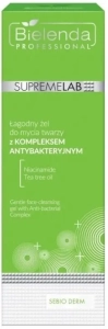 Bielenda Supremelab SEBIO DERM łagodny żel do mycia twarzy z kompleksem antybakteryjnym 200 g