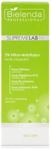 Bielenda Supremelab SEBIO DERM 5% mikro-eksfoliujący tonik z kwasami 200 ml