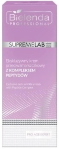 Bielenda Supremelab Pro Age Expert ekskluzywny krem przeciwzmarszczkowy z kompleksem peptydów 50 ml