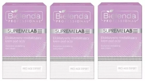Zestaw Bielenda Supremelab Pro Age Expert ekskluzywny rewitalizujący krem pod oczy 3 x 15 ml