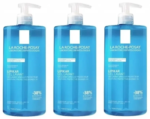 3x_LA ROCHE-POSAY LIPIKAR Żel myjący.webp