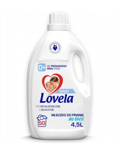 LOVELA Baby Mleczko do Prania do Białego 4,5l.webp