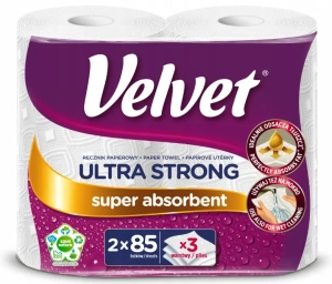 VELVET Ultra Strong ręcznik papierowy 3W 2 rolki